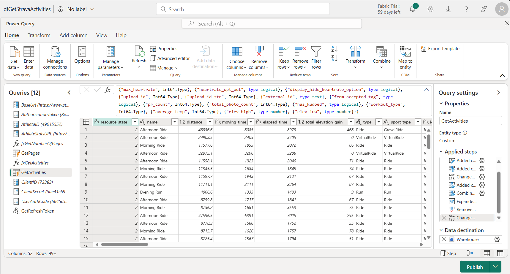 Ingesting API data to Microsoft Fabric with low-code Dataflows: A ...