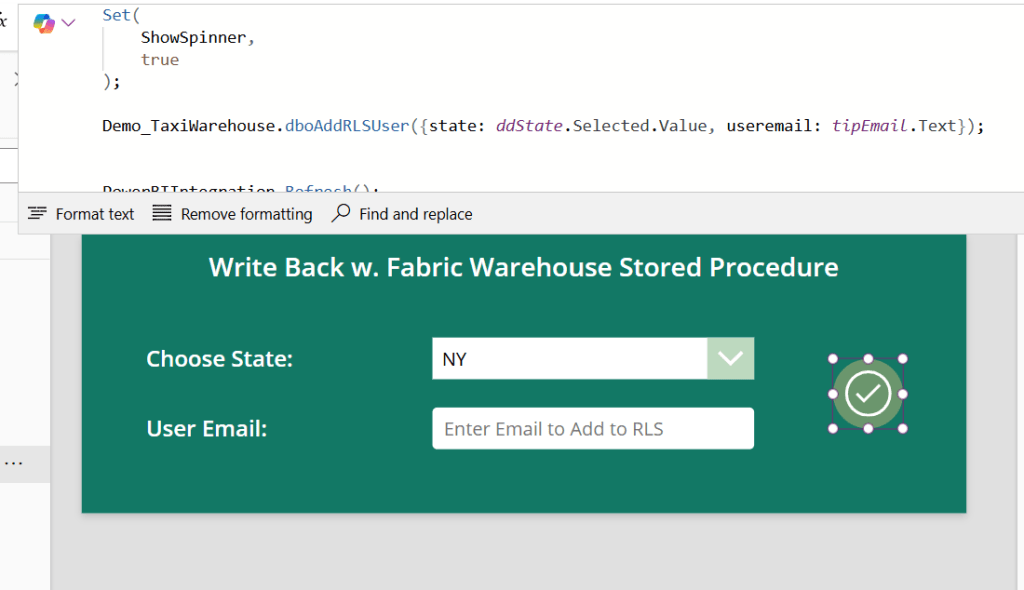 Microsoft Fabric Write-Back Revisited: Maintaining RLS tables with Power Apps & Stored&nbsp;Procedures