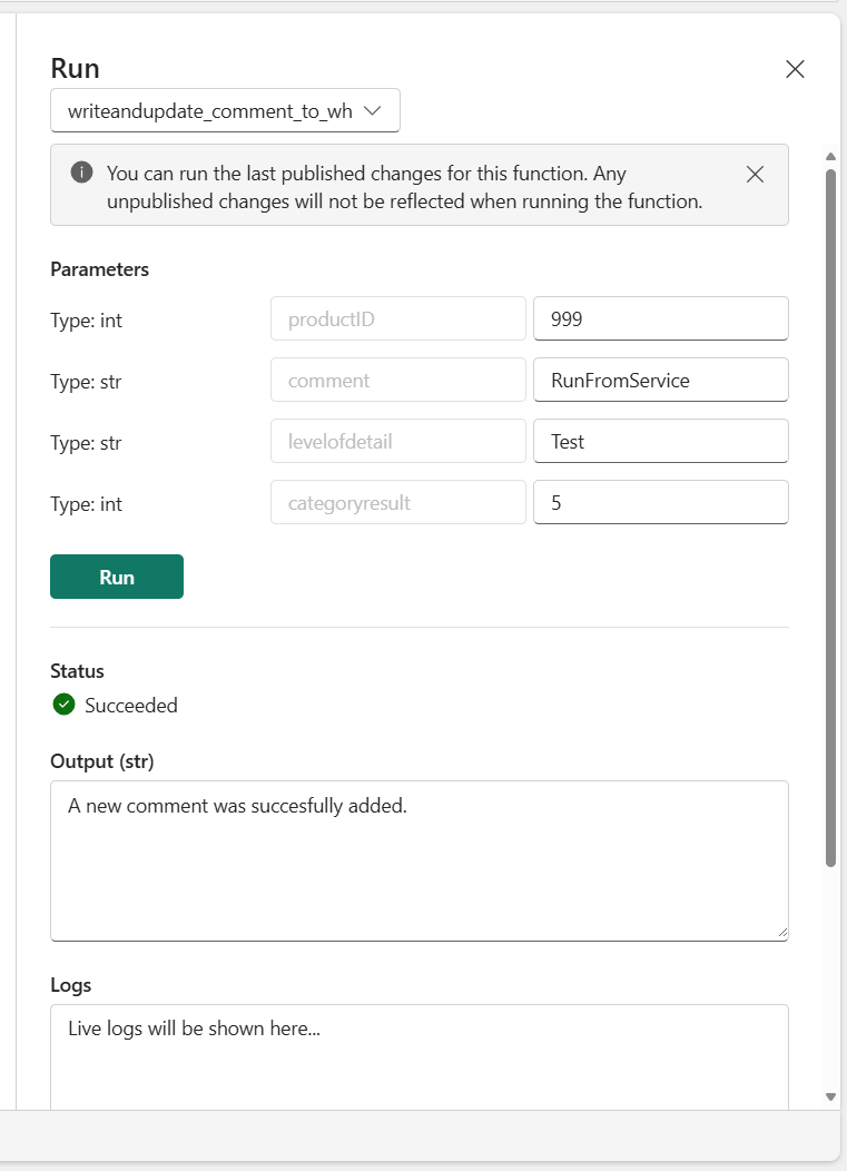Troubleshooting, debugging and Error Handling in User Data Functions ...