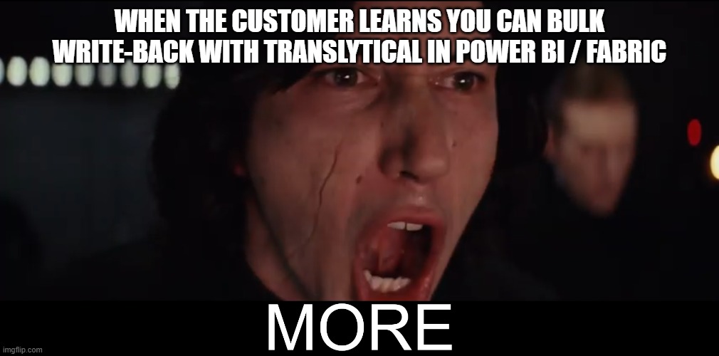 Bulk Write-Back w. Translytical Task Flows in Microsoft Fabric / Power BI: Writing a single value back to multiple records at the same&nbsp;time