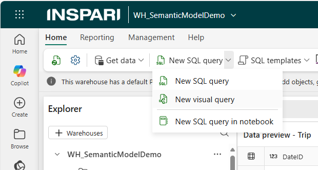 Fabric Sql Query Preview Fabric Quick Tips – Pushing transformation upstream with Self Service ...