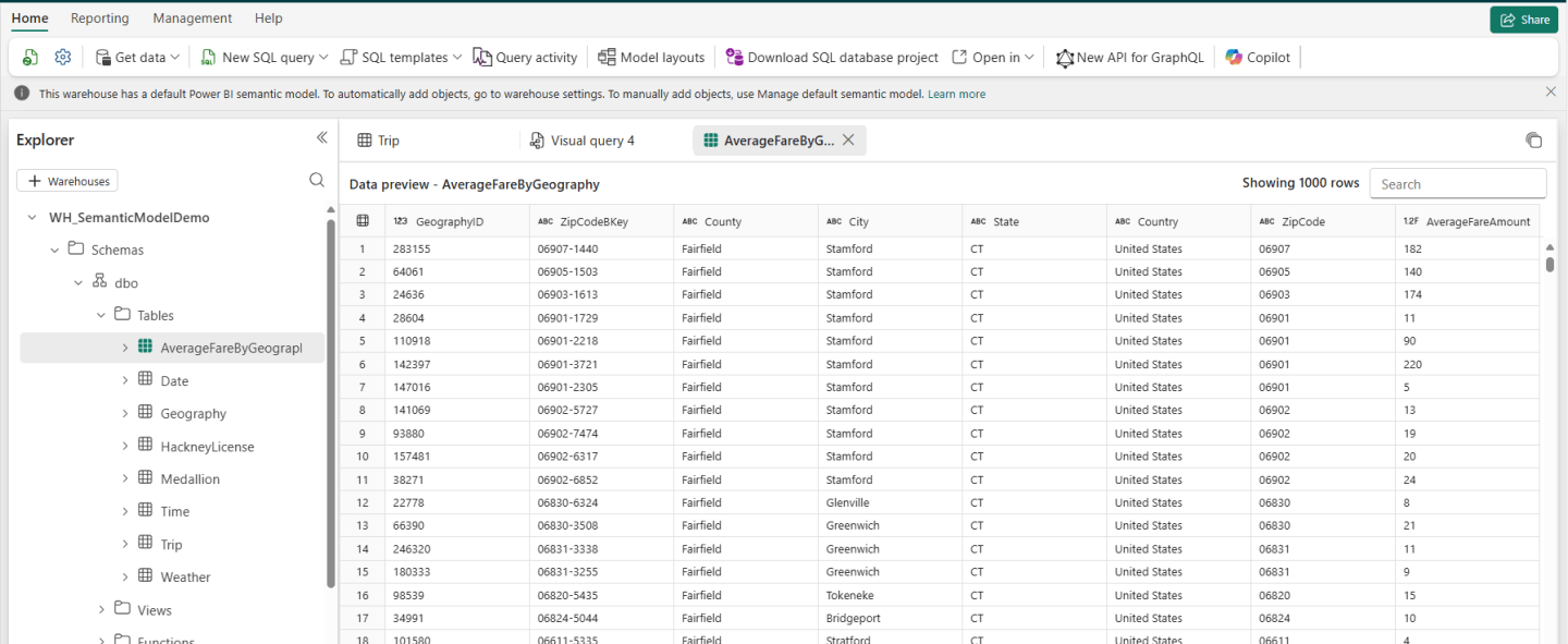 Fabric Sql Query Preview Fabric Quick Tips – Pushing transformation upstream with Self Service ...